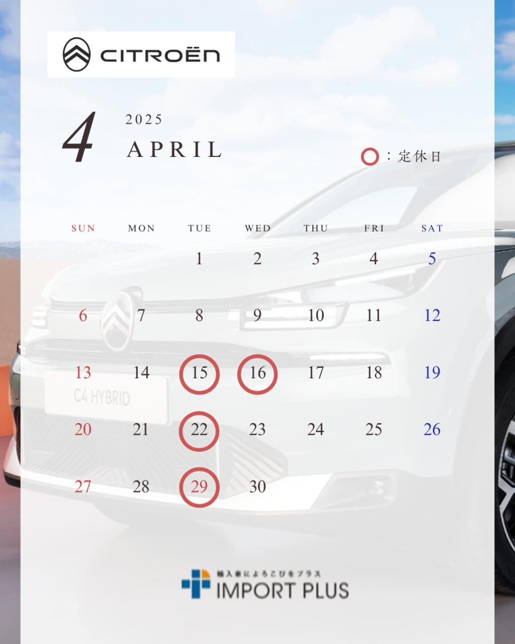 ＃ベルランゴー第2弾のお知らせ＆定休日のご案内
