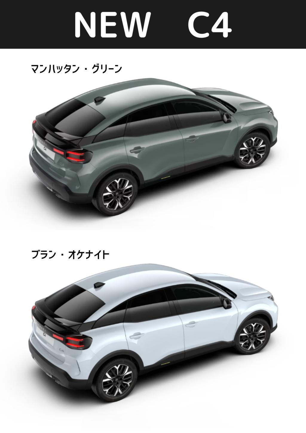 NEW C4　カラー紹介