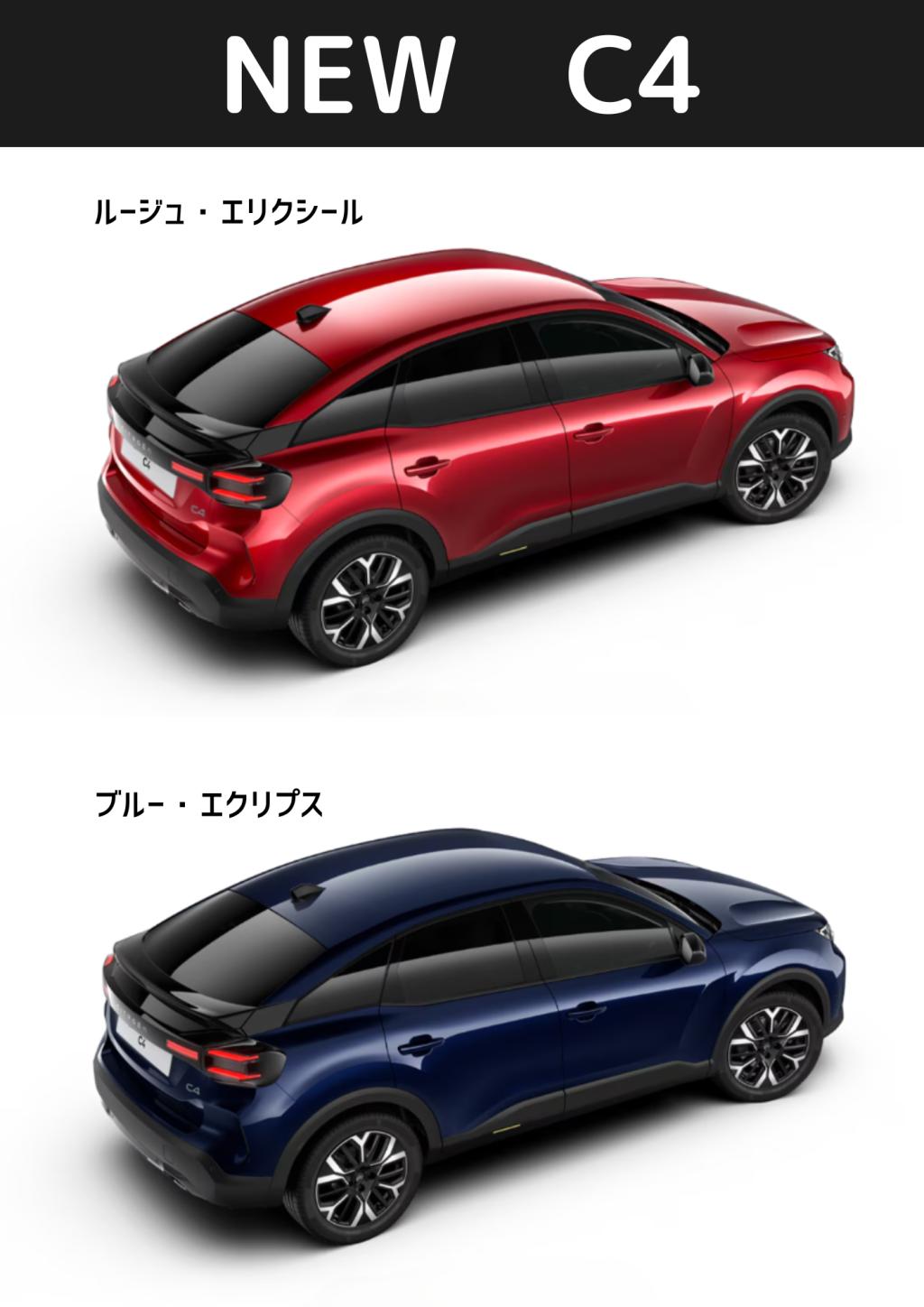 NEW C4　カラー紹介