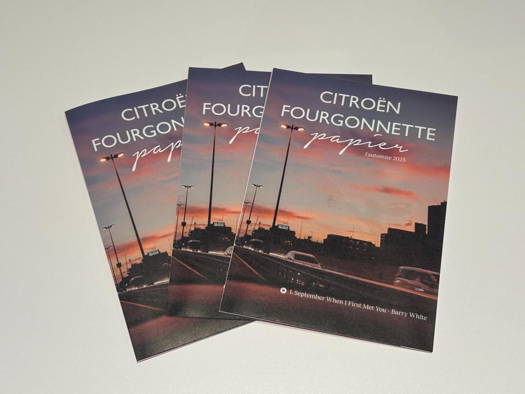 CITROËN FOURGONNETTE Papier＆定休日のお知らせ