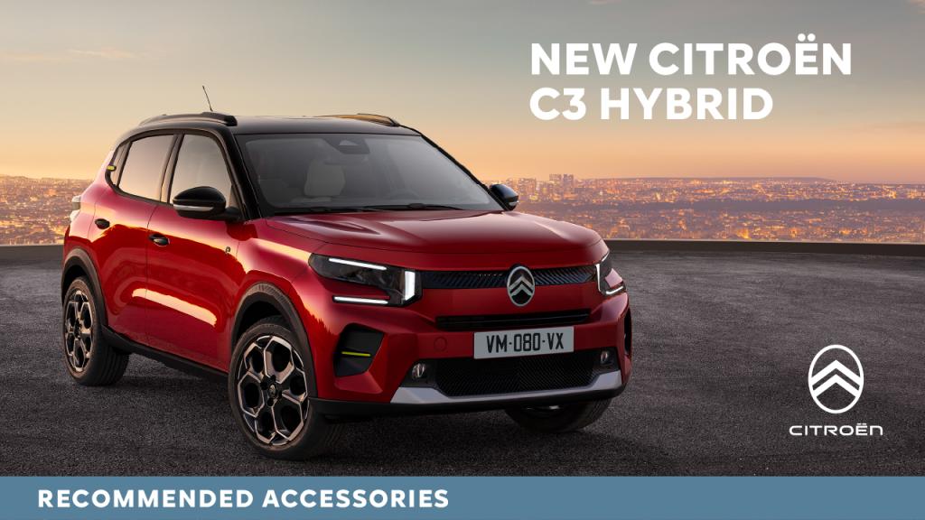「NEW CITROËN C3 HYBRID」用　おすすめアクセサリー