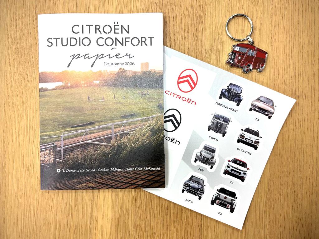 ＼抽選で10名様にプレゼント／CITROËN STUDIO CONFORT 秋パピエ